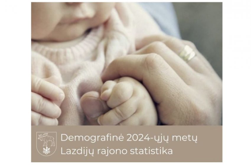  Demografinė 2024-ųjų Lazdijų rajono statistika: sveikiname naujagimius ir naujas šeimas