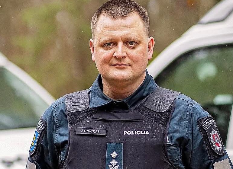  Varėnos policijai vadovaus Mantas Struckas