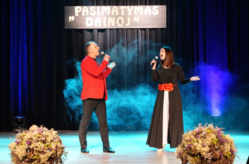  Duetų koncertas Dauguose „Pasimatymas dainoj” (video+foto)