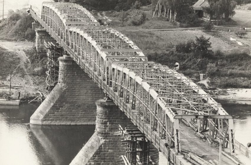 Senasis Kaniūkų tiltas ties Alytumi iki 1976 m.