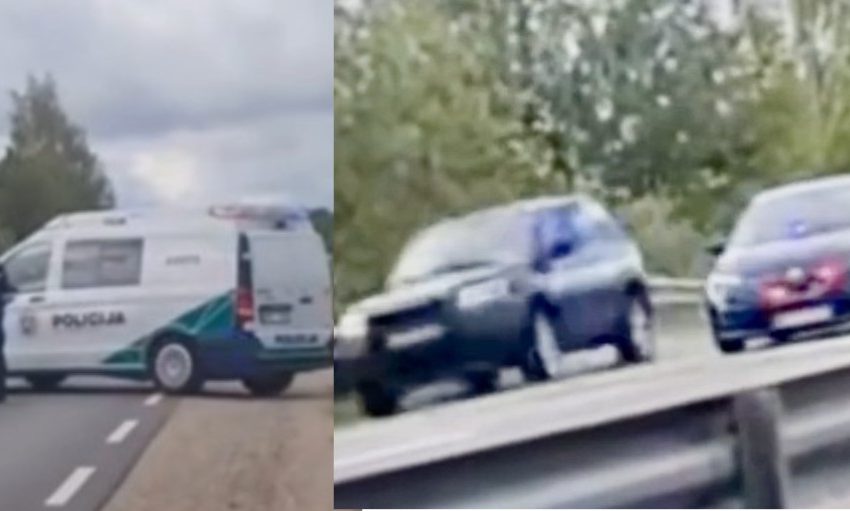Gaudynės Dzūkijoje: jaunuolis su vogtu automobiliu spruko nuo policijos per tris rajonus