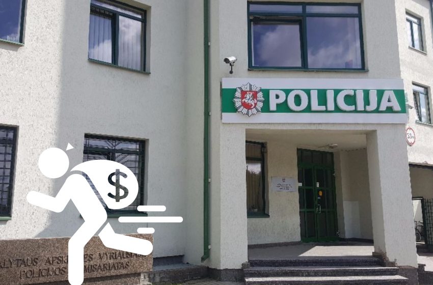 Alytuje per išgertuves įvykdytas apiplėšimas – įtariamasis sulaikytas