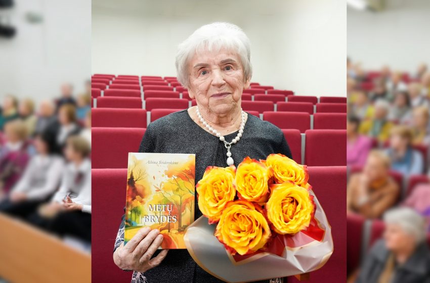 Albina Sviderskienė Alytuje pristatė knygą „Metų brydės” (foto+video)