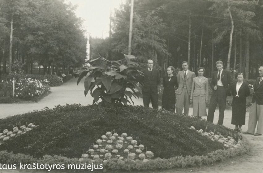 Alytaus miesto sodo fontanas bus atkurtas pagal istorinę ikonografiją