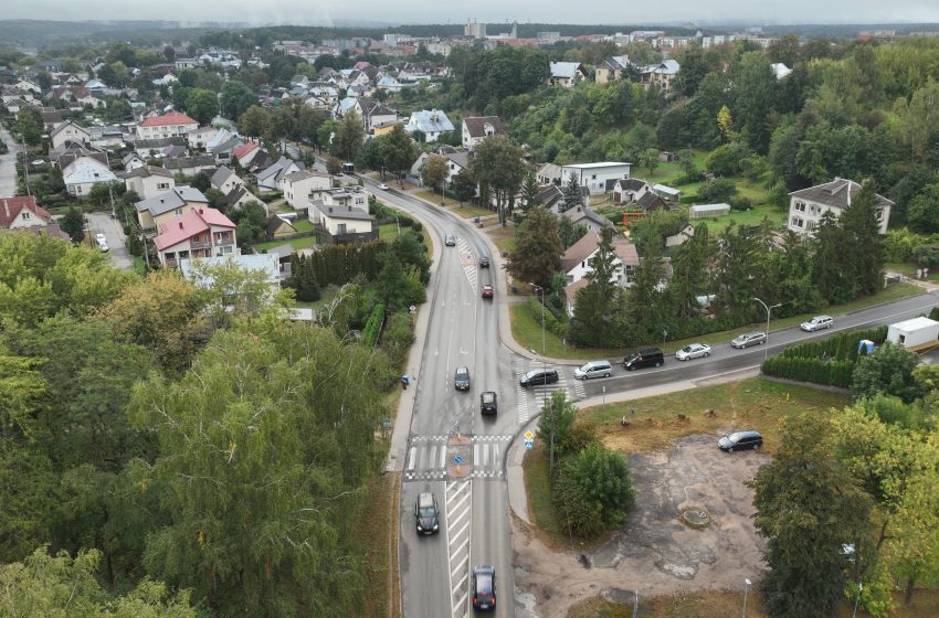 Nuo birželio 25 d. Alytuje uždaromas eismas Kauno ir Tvirtovės gatvių sankirtoje