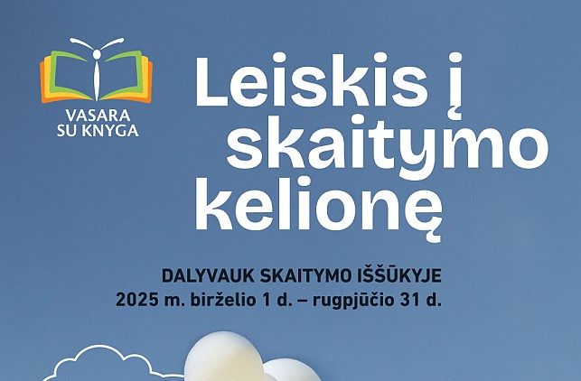 „Vasara su knyga“ kviečia į skaitymo kelionę