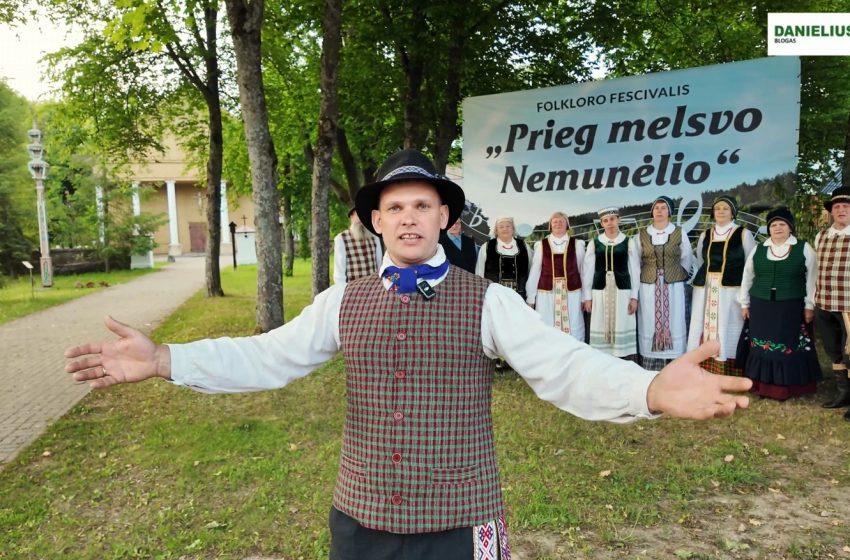 Birželio 15 d. kviečiame į Rumbonių folkloro festivalį „Prieg melsvo Nemunėlio” (video)