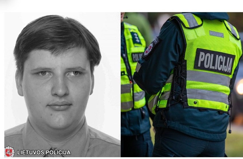 Trakų rajono policija ieško nepilnamečio Vincento Giedrio
