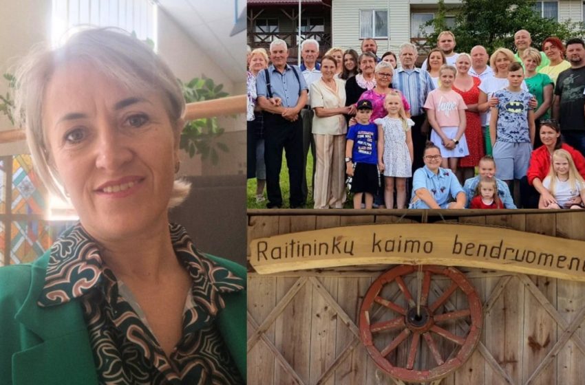  Raitininkų bendruomenės pirmininkė Onesa Dvareckienė: „Palaikykite mus „Maximos“ projekte – kartu nuveiksime dar daugiau!”