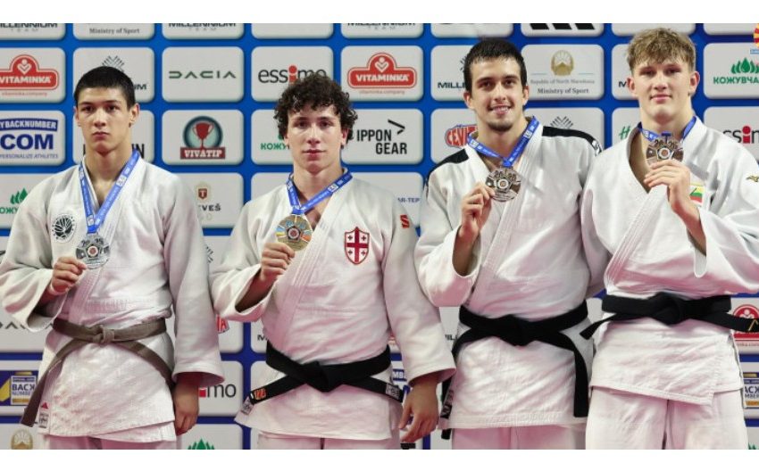 Alytaus dziudo sportininkų pasiekimai Europos jaunių čempionate: bronzos medalis ir 7-oji vieta!