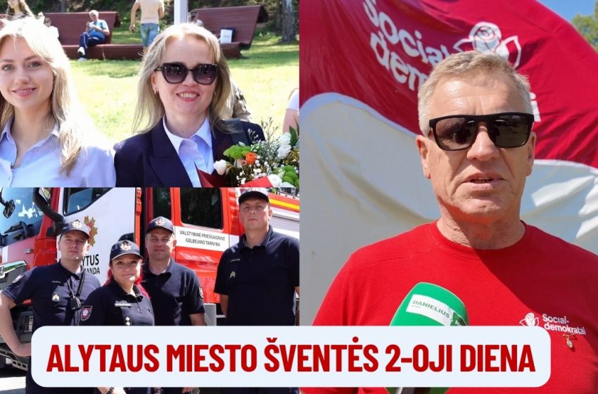  Alytaus miesto šventės 2-osios dienos akimirkos