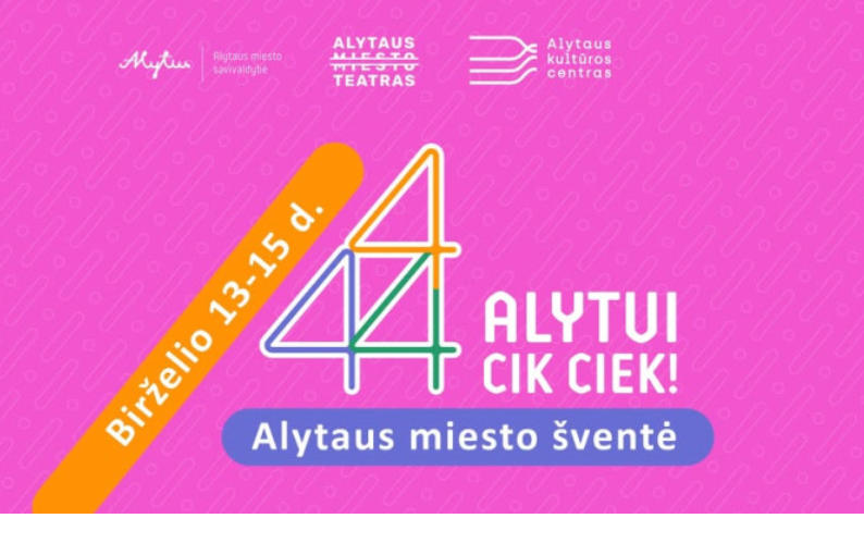 2025 m. Alytaus miesto šventės programa