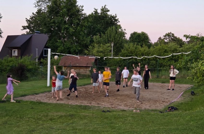Alytaus „Tarškutis” stovyklavo Trakų rajone (foto)