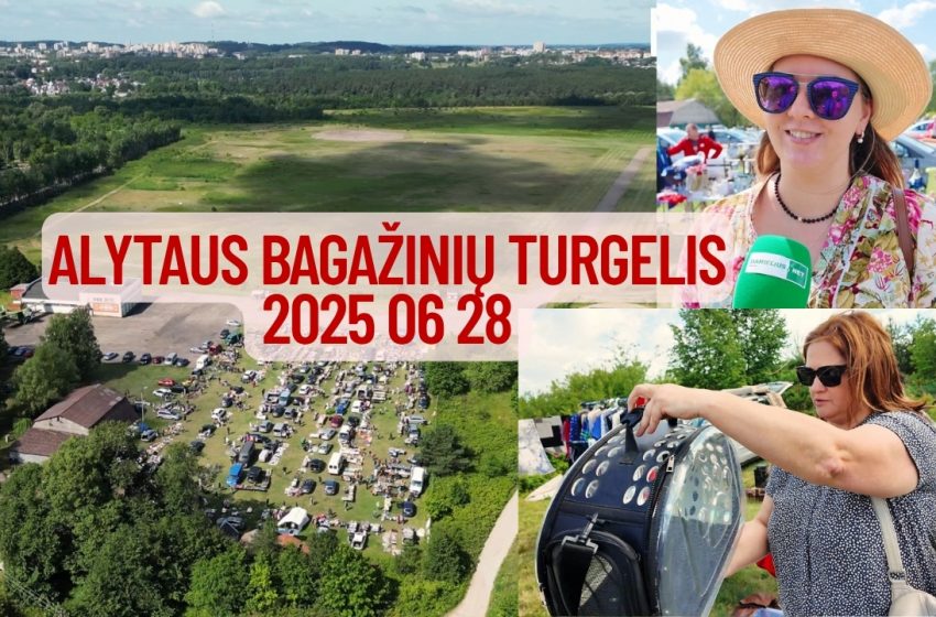  Alytaus bagažinių turgelis 2025 06 28