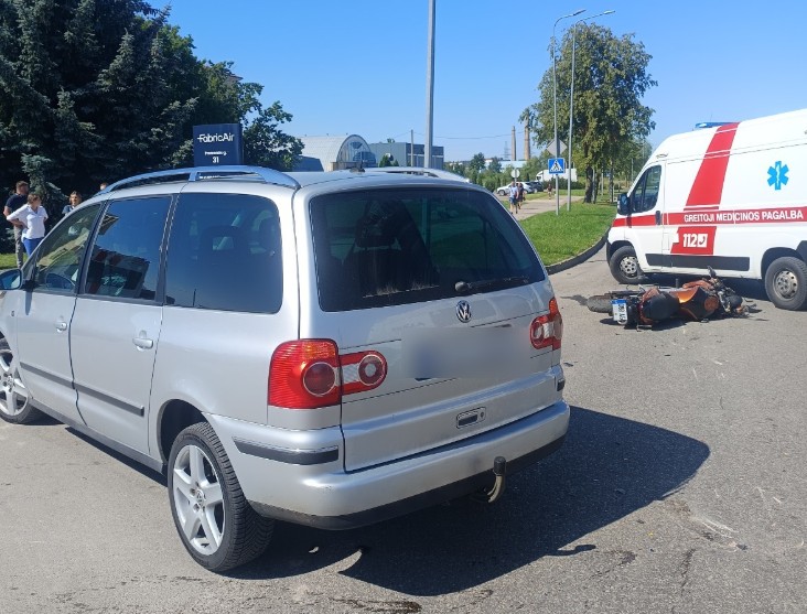  Alytuje žuvo motociklininkas