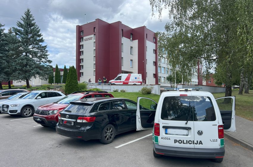  Nelaimė Alytuje: Profesinio rengimo centre nukrito liftas su dviem moterimis