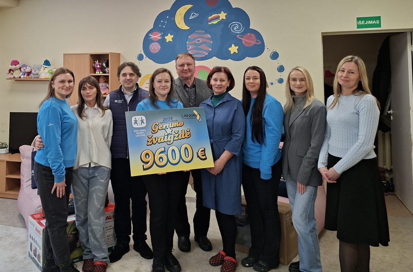  „Lankavos“ iniciatyva – tūkstančiai eurų ir reali pagalba vaikams