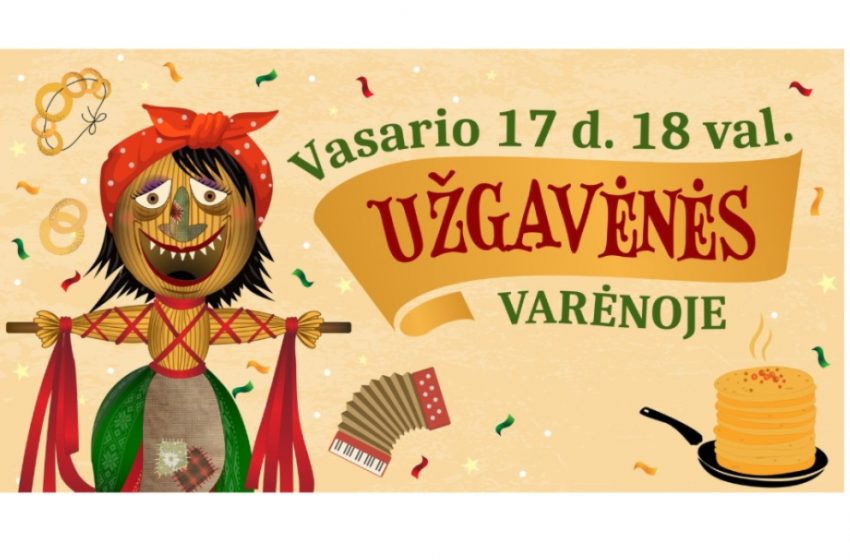  Varėna kviečia į šaunią Užgavėnių šventę!