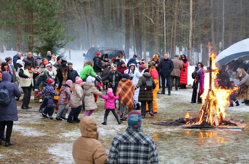  Alytaus Kurortas išvijo žiemą (foto)