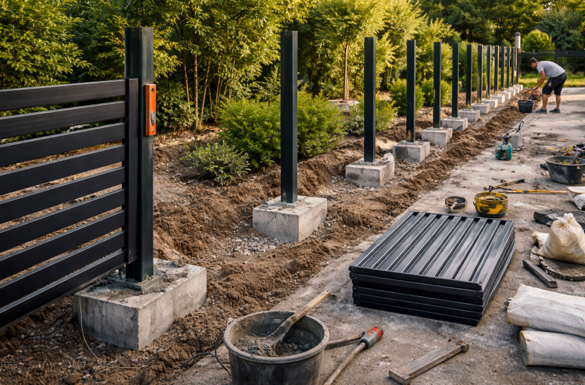  Ar metalinę tvorą galima sumontuoti per savaitgalį? Praktinė realybė