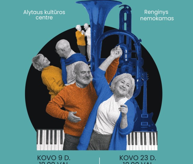  Kovo 23 d. Alytaus kultūros centras kviečia į šokius – koncertuos Elvyra ir Vladas Daugintis