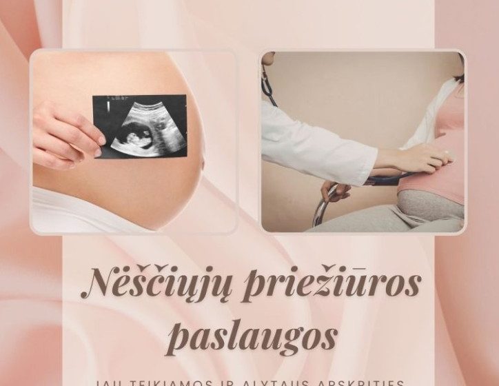  Nėščiųjų priežiūros paslaugos – jau ir Alytaus ligoninėje