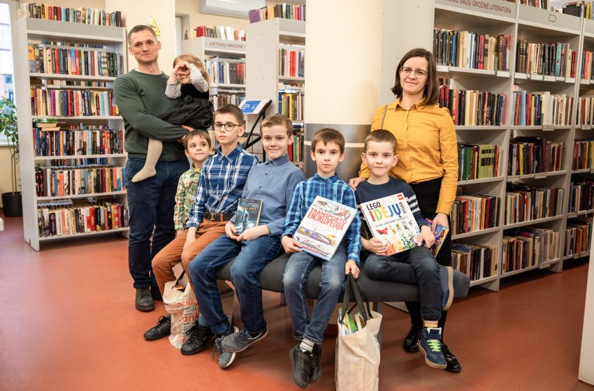  Jablonskų šeimos pavyzdys, įkvepiantis skaityti