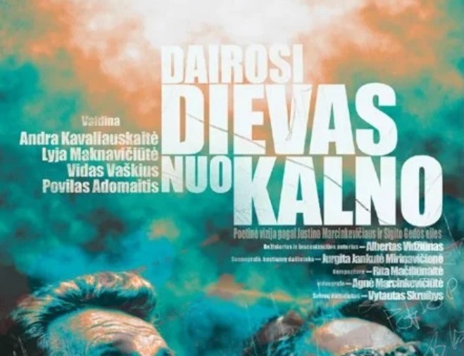  Balandžio 15 d. Alytaus miesto teatre – spektaklis „Dairosi Dievas nuo kalno”