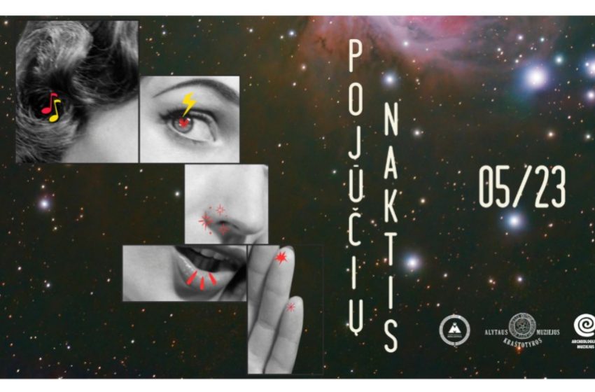  Gegužės 23-ąją šokite į Muziejų naktį pojūčių ritmu!
