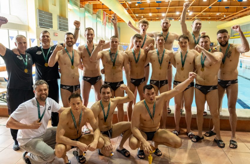  „Žaibas“ aštuntą kartą iš eilės tapo Lietuvos vandensvydžio čempionu