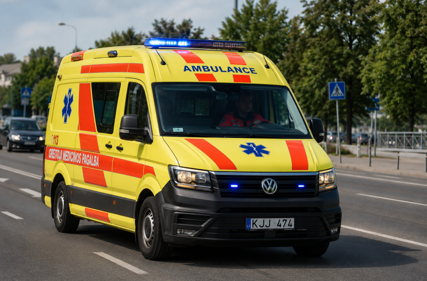  Alytuje reanimobilyje po gaivinimo mirė jaunas vyras: pradėtas tyrimas