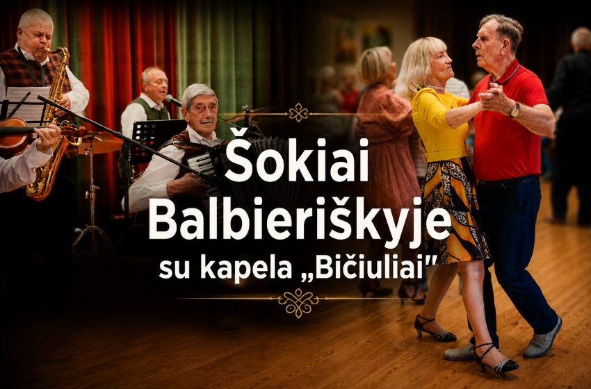  Šokiai Balbieriškyje su Lazdijų kapela „Bičiuliai” (foto+video)