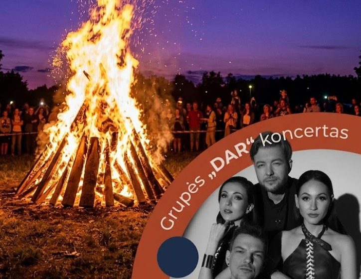  Joninės Varėnoje: „Vasaros vartus atkėlus“ kvies į skambią šventę ir grupės „DAR“ koncertą