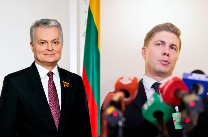  Prezidentas Gitanas Nausėda Seimui pristatė Mindaugo Sinkevičiaus kandidatūrą į premjerus