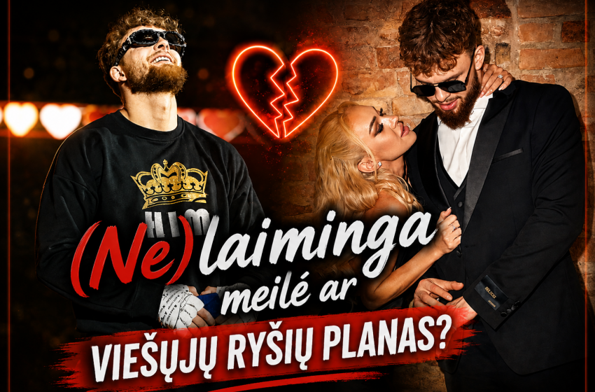  Oksanos ir Dominyko meilė, sužadėtuvės, išsiskyrimai… O gal tiesiog geriausias viešųjų ryšių planas?