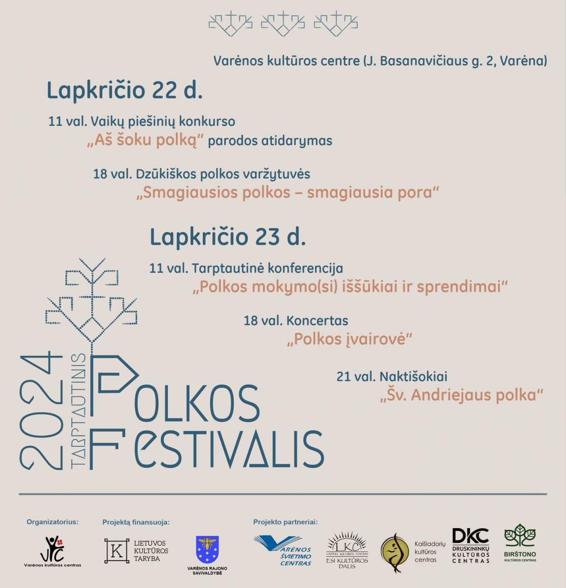 Lapkričio 22-23 Varėna. Polka