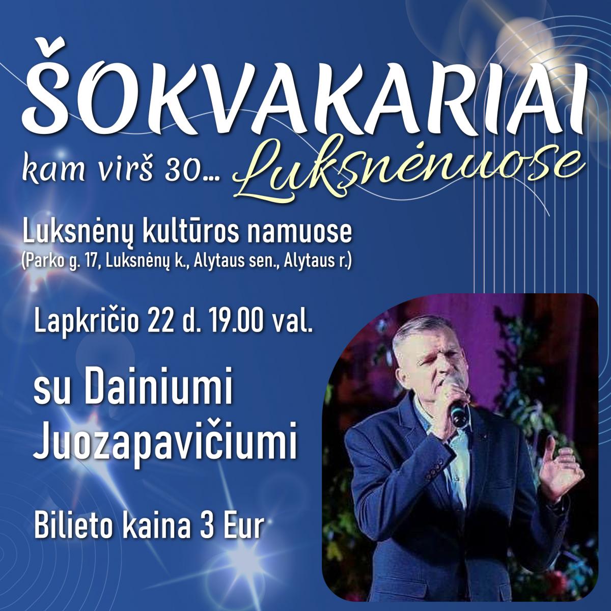 Lapkričio 22 d. Luksnėnai