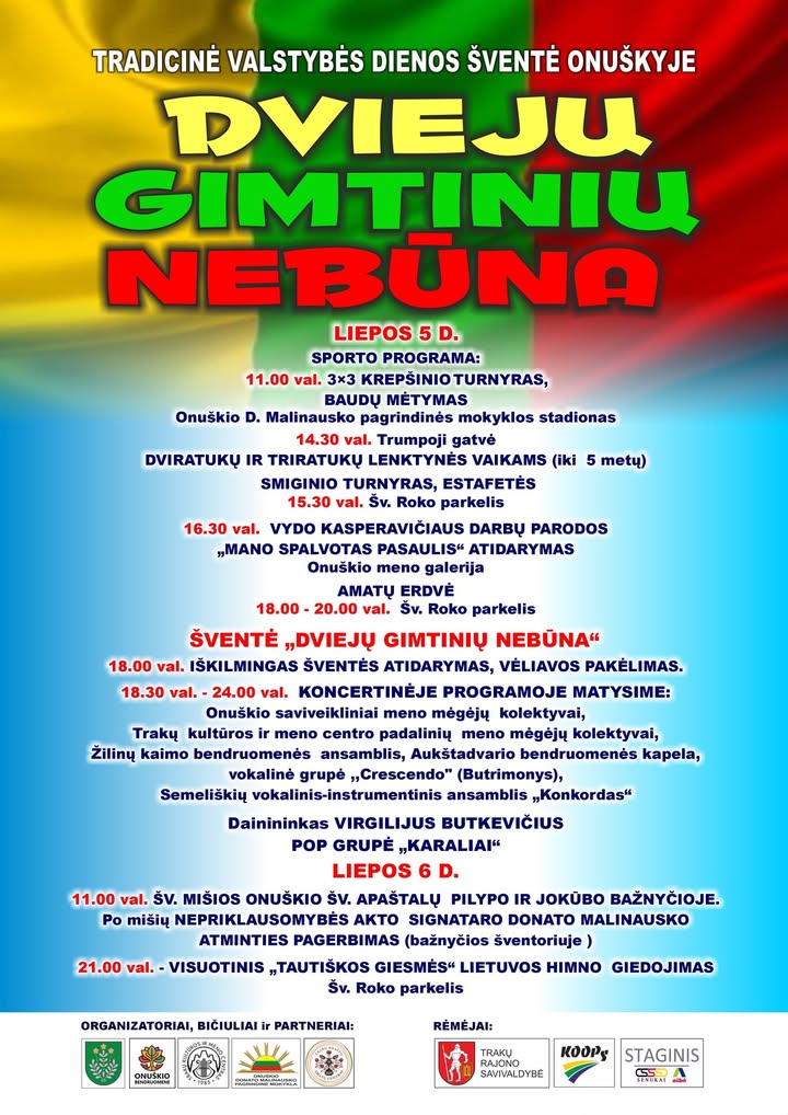 Liepos 5 Onuškis