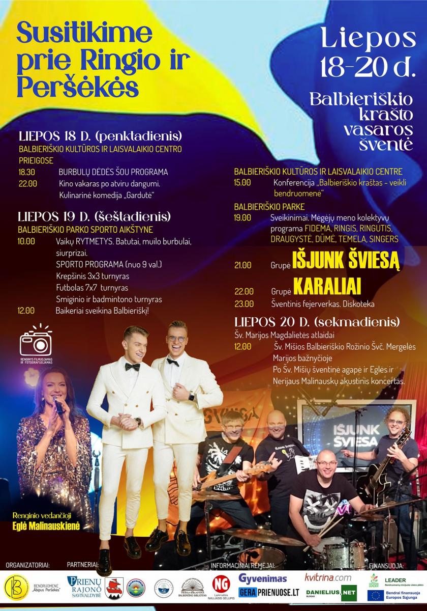 Liepos 18-20 Balbieriškis